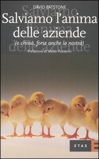 La sfiducia verso le grandi imprese ha raggiunto livelli alti e non diminuir finch esse faranno notizia solo per mancanza di trasparenza, comportamenti fraudolenti e gestioni fallimentari. Il termine anima, per contro, sta tornando al centro dell'attenzione, lungi da ogni spiritualismo confessionale, come insieme di valori, sentimenti e disponibilit a fare business in modo diverso. Focalizzandosi su otto temi (leadership e governance; trasparenza e integrit; comunit; cura del cliente; valorizzazione delle persone; rispetto dell'ambiente; uguaglianza e diversit; globalizzazione) e attraverso il ricorso a esempi concreti, Batstone individua una via per creare e salvaguardare integrit e profitti senza vendersi l'anima. 