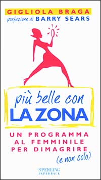 I divi di Hollywood sostengono entusiasticamente che la Zona funziona, per questo beauty farm, palestre, team sportivi l'hanno adottata anche nel nostro paese. In questo libro Gigliola Braga, allieva di Barry Sears, propone un modo di mangiare alla portata di tutti: di chi ha voglia di preparare prelibati manicaretti e anche di chi non ha tempo di stare in cucina, di chi desidera andare a cena al ristorante o dagli amici o chi deve fare colazioni di lavoro. 