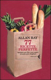 Dalle salse ai dolci, dagli antipasti alle verdure e alle uova, e poi i primi, i secondi di carne e di pesce: duecento pagine per immergersi, con lausilio di una guida competente, tra superbi sapori e gusti nuovi o tradizionali. Grazie ad Allan Bay la zuppa di pesce non avr pi segreti, soffriggere al punto giusto sar pi semplice e le mousse e le vellutate non perderanno fascino al fianco dei pi caserecci piatti di pasta. Il tutto annaffiato da abbondanti dosi di umorismo e ironia. 
 
